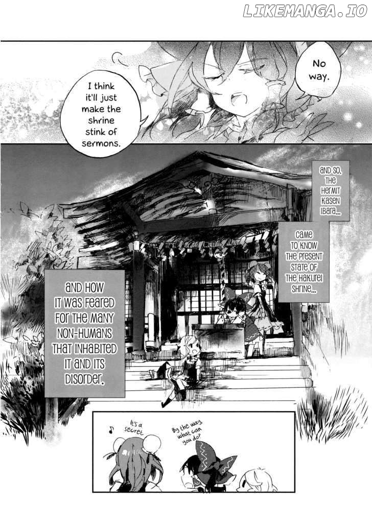 Touhou Ibarakasen - Wild and Horned Hermit chapter 1 - page 25