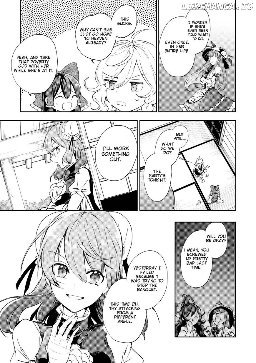 Touhou Ibarakasen - Wild and Horned Hermit chapter 45 - page 23