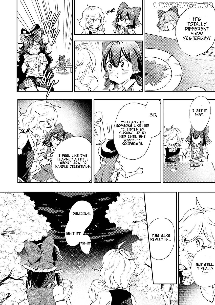 Touhou Ibarakasen - Wild and Horned Hermit chapter 45 - page 28