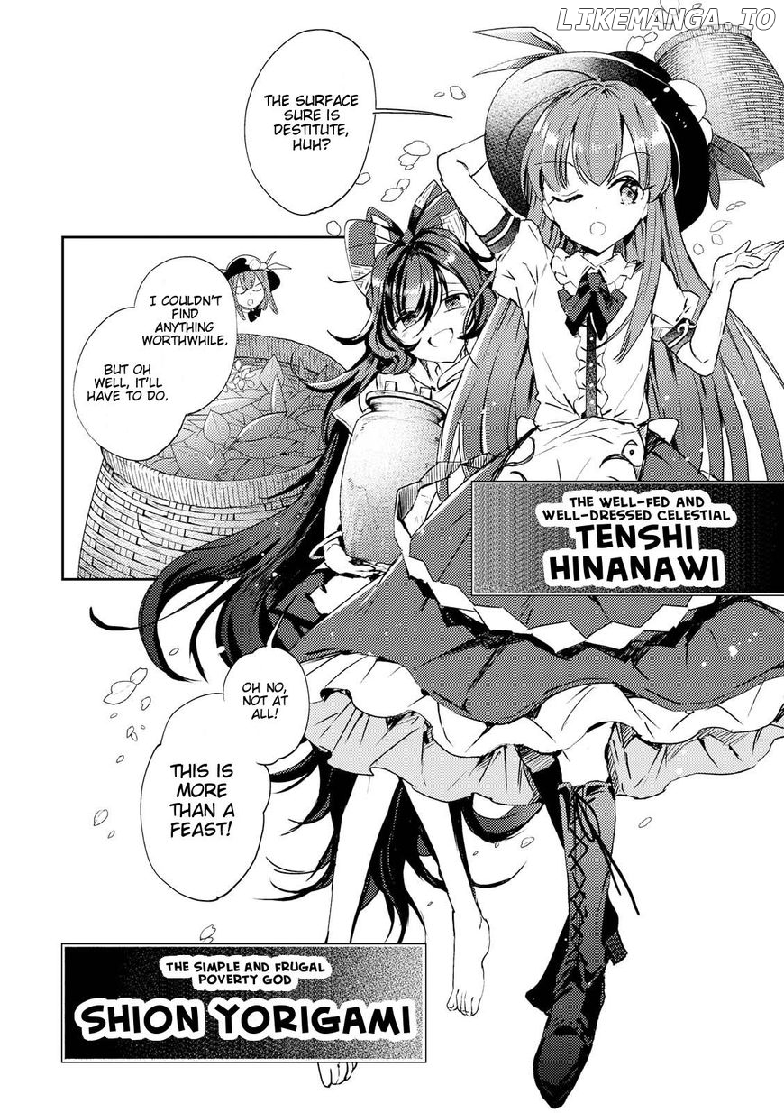 Touhou Ibarakasen - Wild and Horned Hermit chapter 45 - page 6