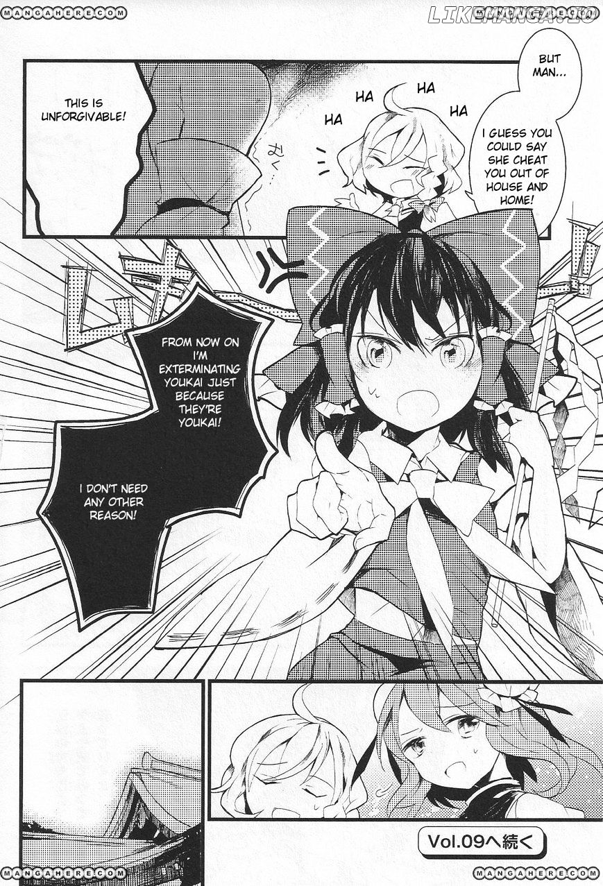 Touhou Ibarakasen - Wild and Horned Hermit chapter 8 - page 28