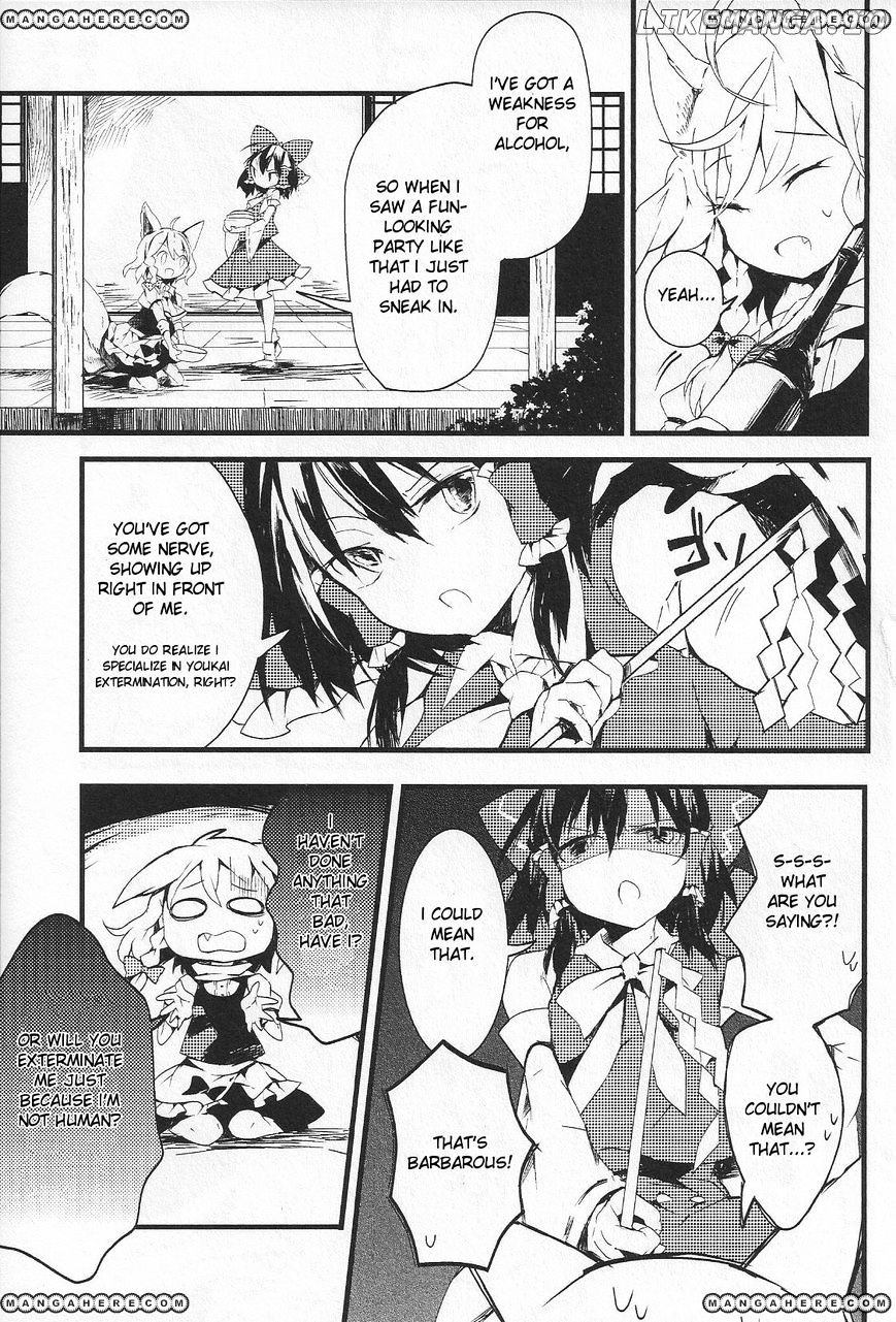 Touhou Ibarakasen - Wild and Horned Hermit chapter 8 - page 7