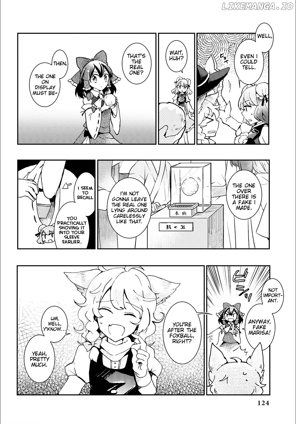 Touhou Ibarakasen - Wild and Horned Hermit chapter 30 - page 12