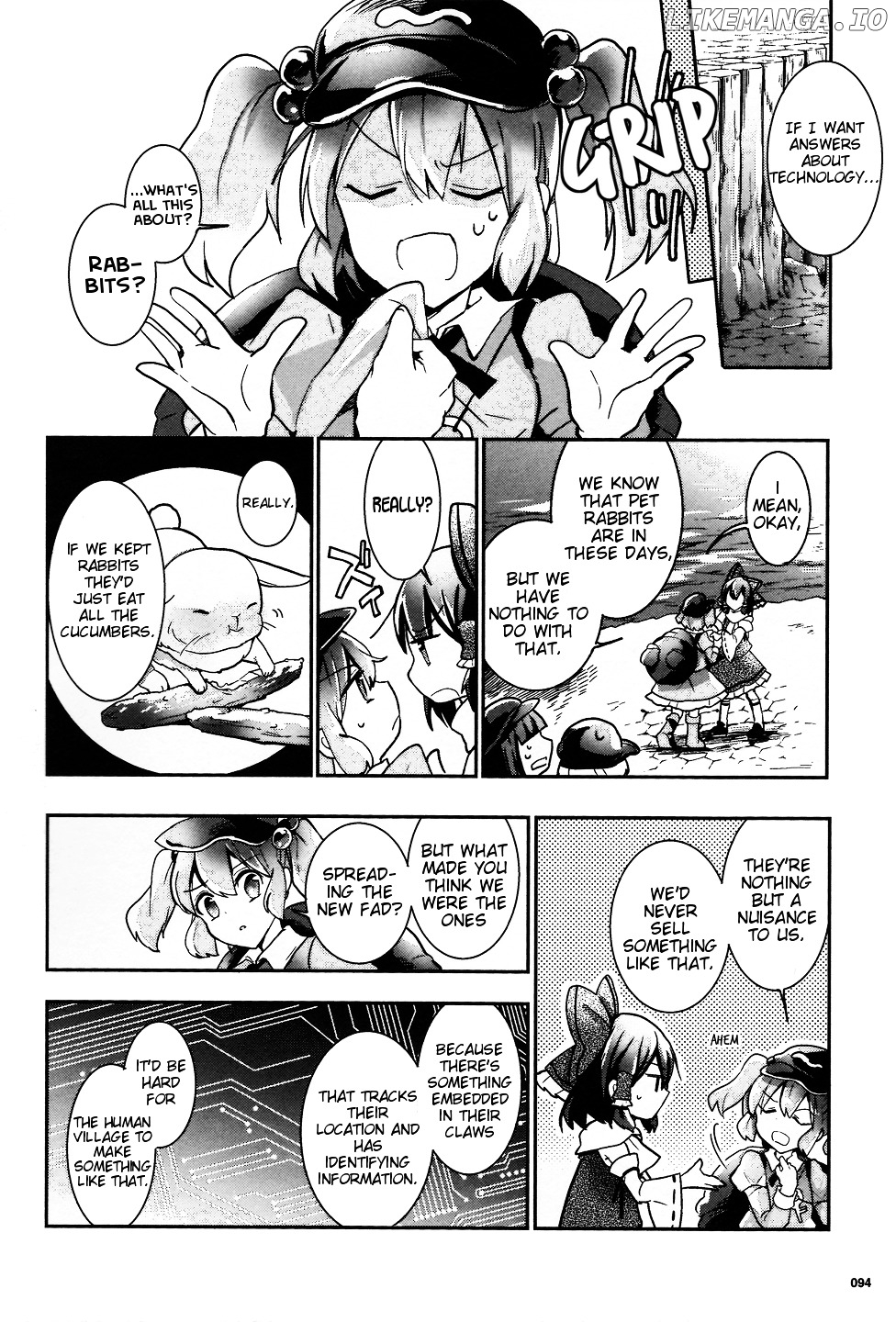 Touhou Ibarakasen - Wild and Horned Hermit chapter 31 - page 16