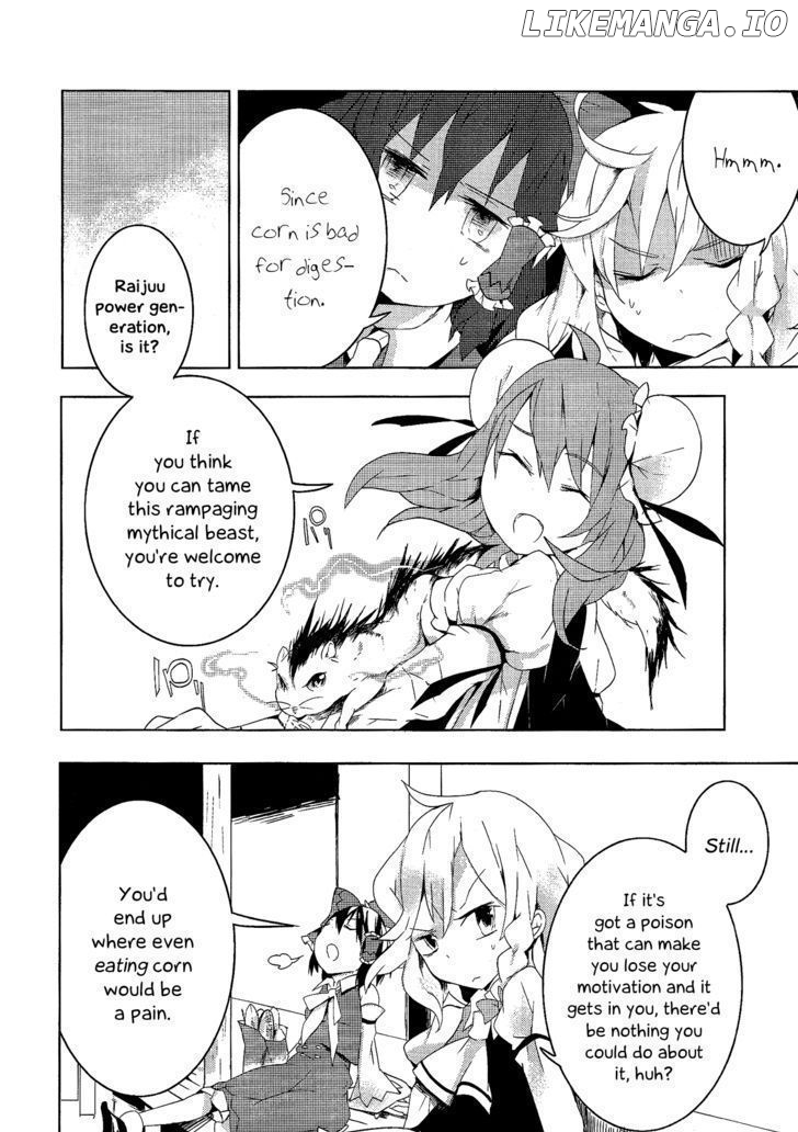 Touhou Ibarakasen - Wild and Horned Hermit chapter 6 - page 23