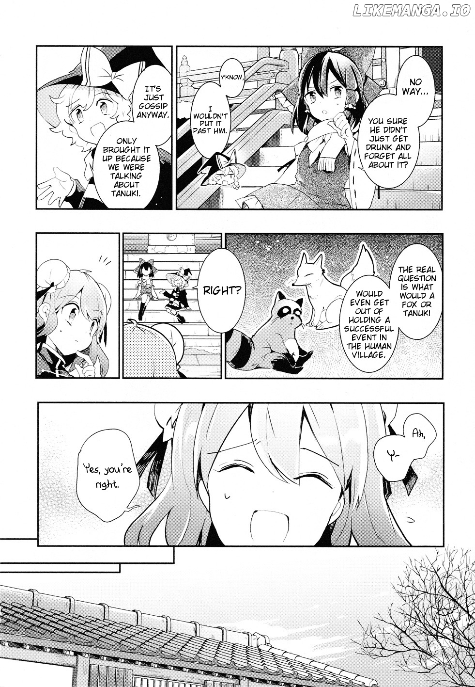 Touhou Ibarakasen - Wild and Horned Hermit chapter 32 - page 8