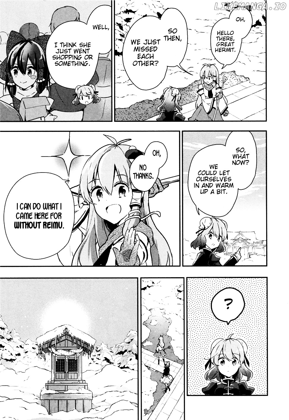 Touhou Ibarakasen - Wild and Horned Hermit chapter 38 - page 7