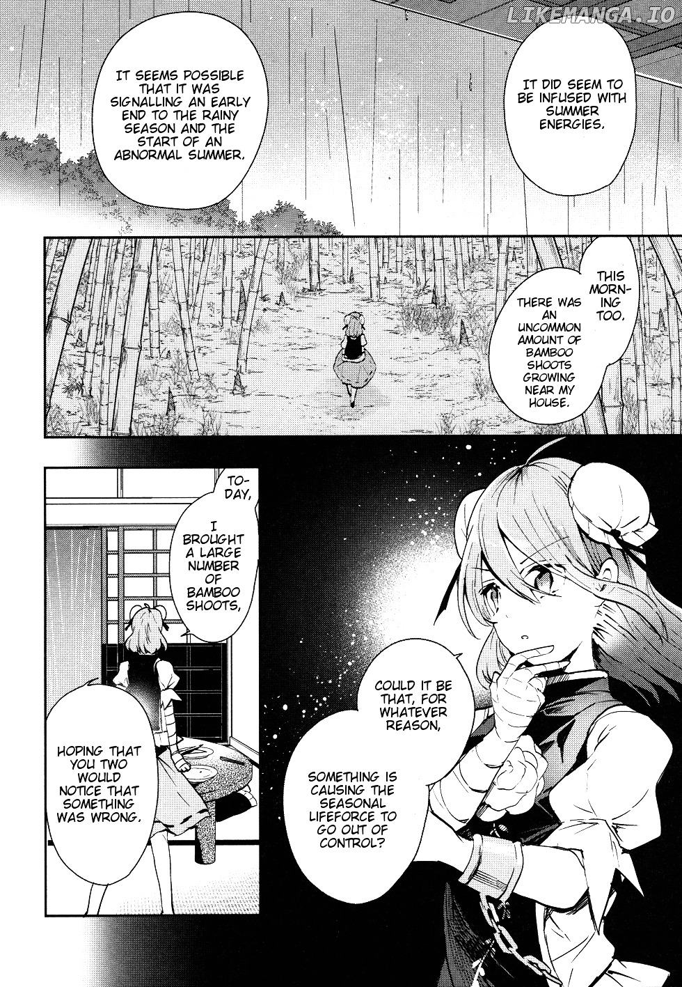 Touhou Ibarakasen - Wild and Horned Hermit chapter 40 - page 12