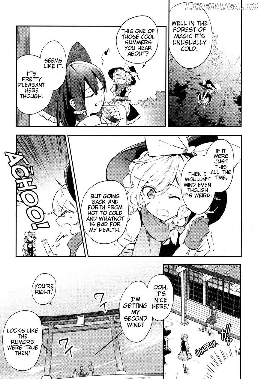 Touhou Ibarakasen - Wild and Horned Hermit chapter 41 - page 6