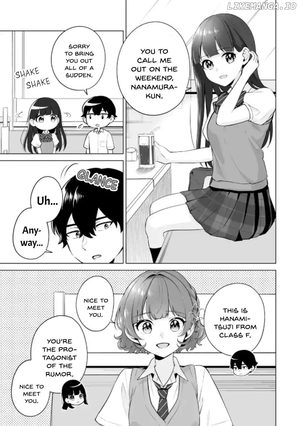 Please Leave Me Alone (For Some Reason, She Wants to Change a Lone Wolf's Helpless High School Life.) Chapter 21 - page 3