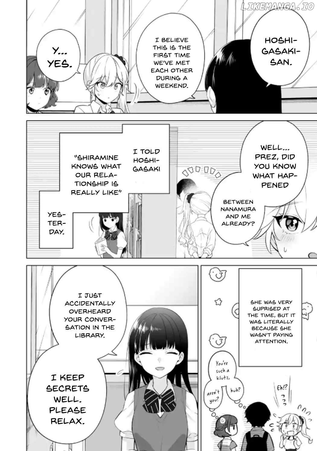 Please Leave Me Alone (For Some Reason, She Wants to Change a Lone Wolf's Helpless High School Life.) Chapter 21 - page 4