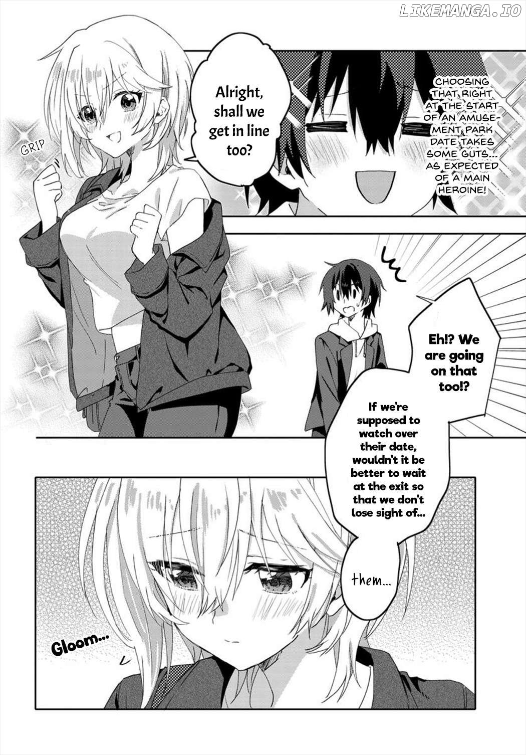 Since I’ve Entered the World of Romantic Comedy Manga, I’ll Do My Best to Make the Losing Heroine Happy. Chapter 7.1 - page 2