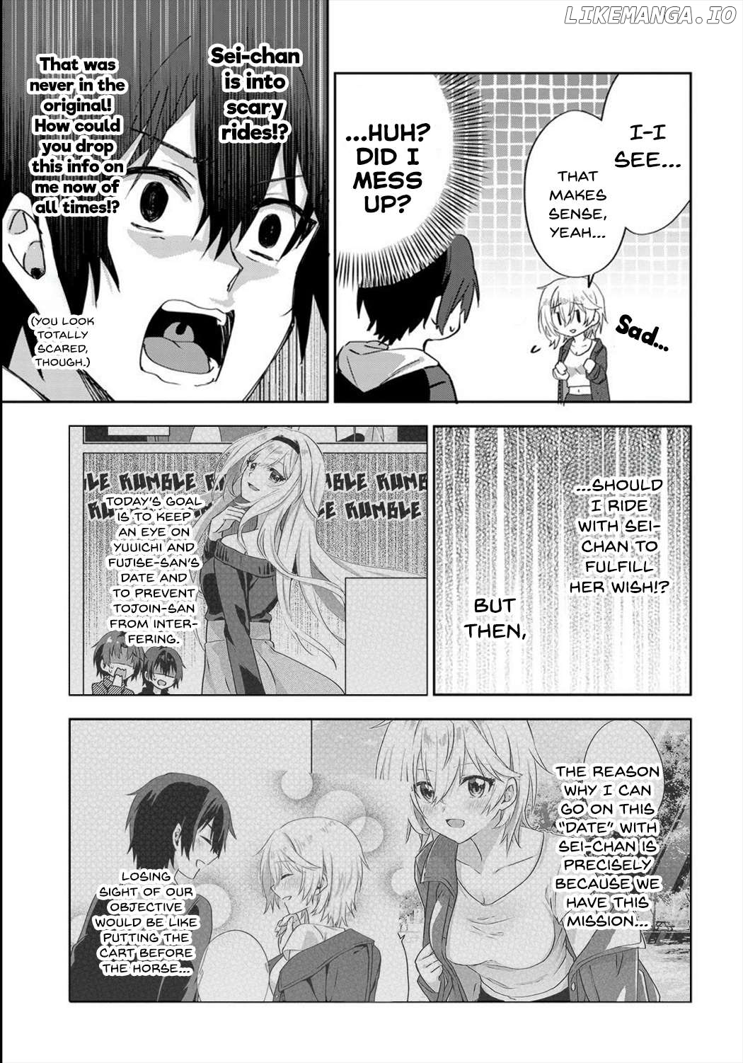 Since I’ve Entered the World of Romantic Comedy Manga, I’ll Do My Best to Make the Losing Heroine Happy. Chapter 7.1 - page 3