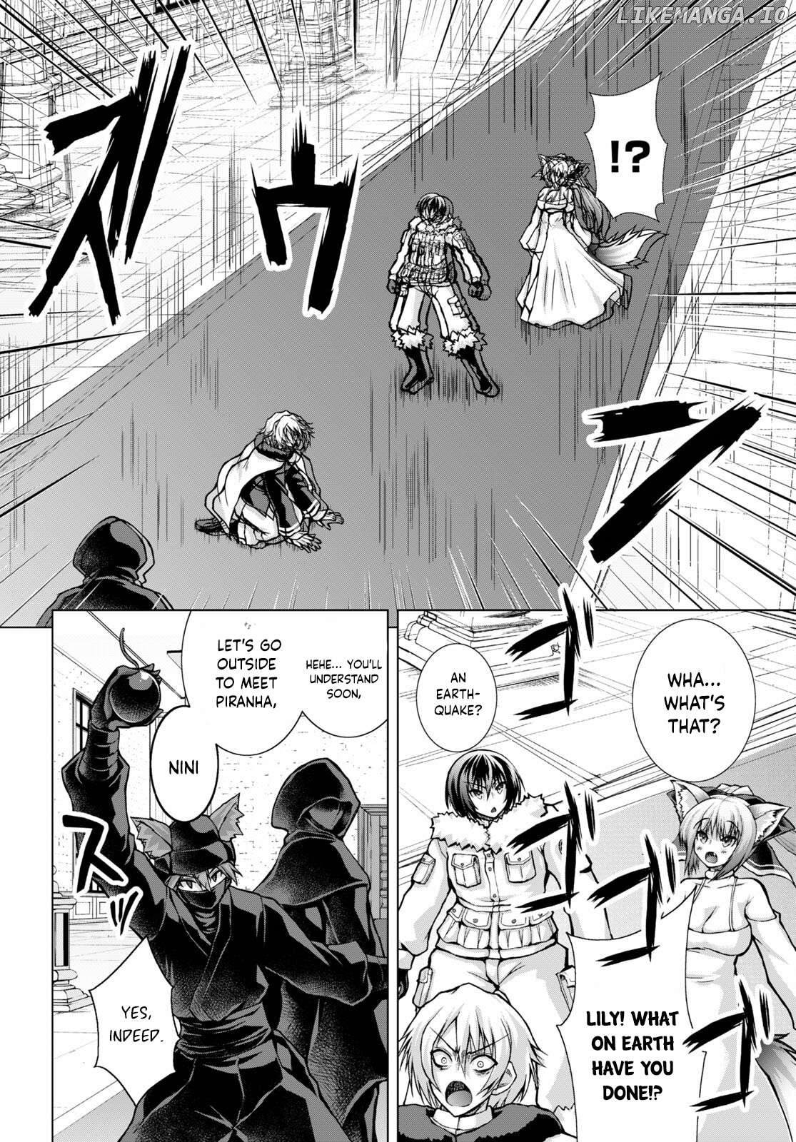 Gunota Ga Mahou Sekai Ni Tensei Shitara, Gendai Heiki De Guntai Harem O Tsukucchaimashita! Chapter 68 - page 13