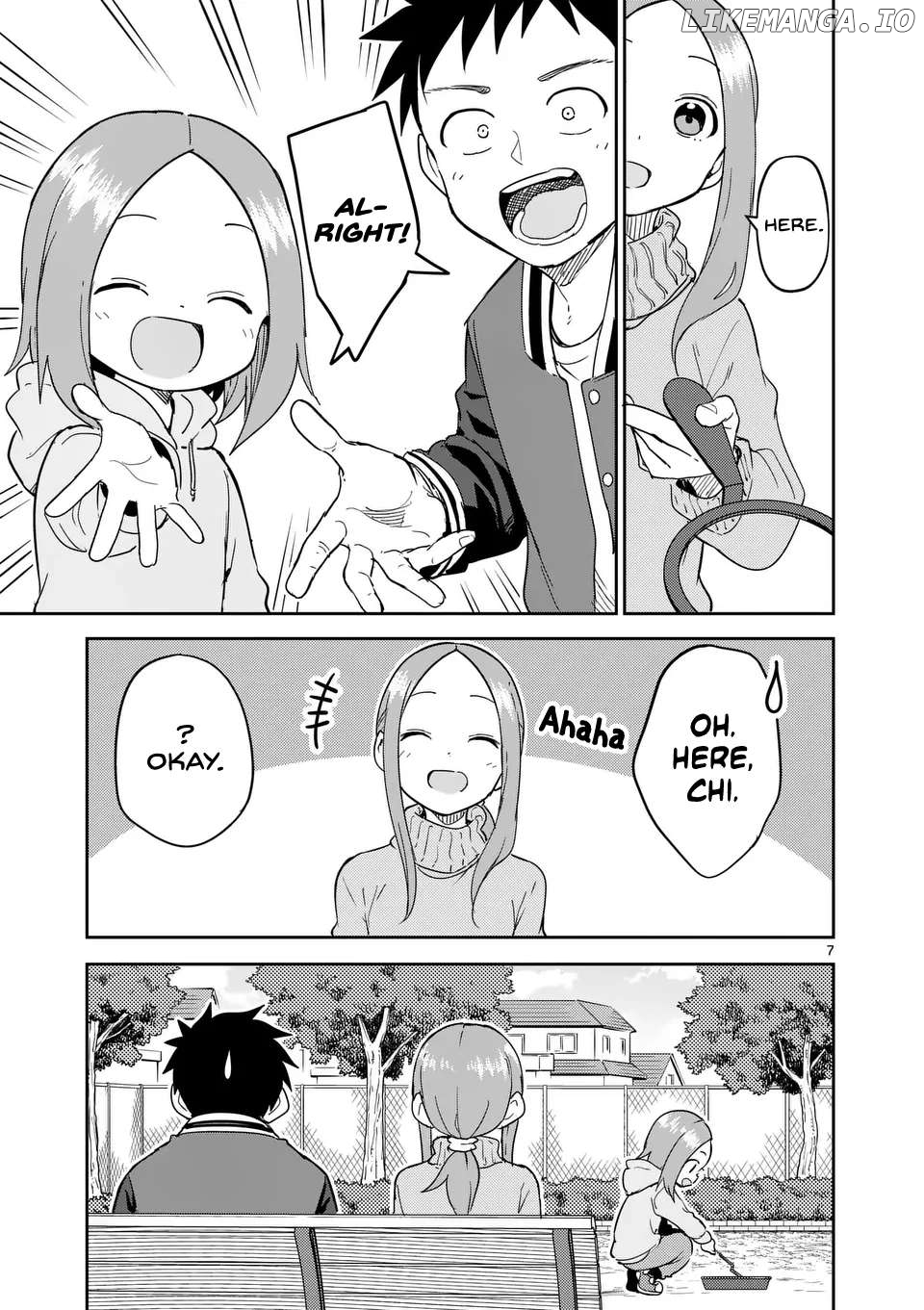 Karakai Jouzu no (Moto) Takagi-san Chapter 307 - page 7