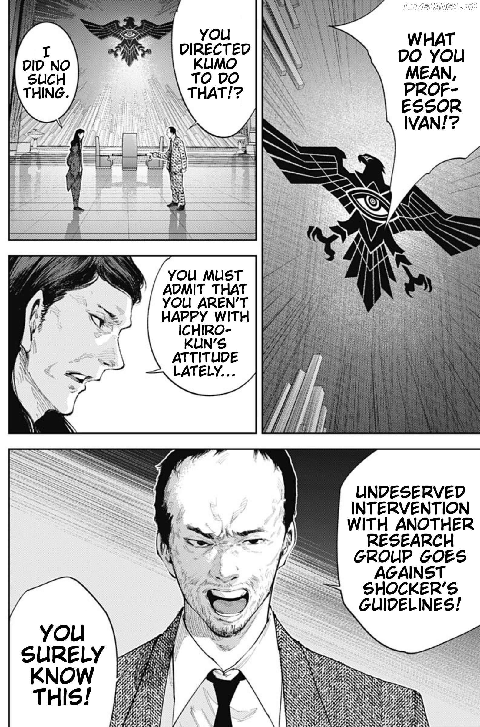 There is no true peace in this world -Shin Kamen Rider SHOCKER SIDE- Chapter 47 - page 10