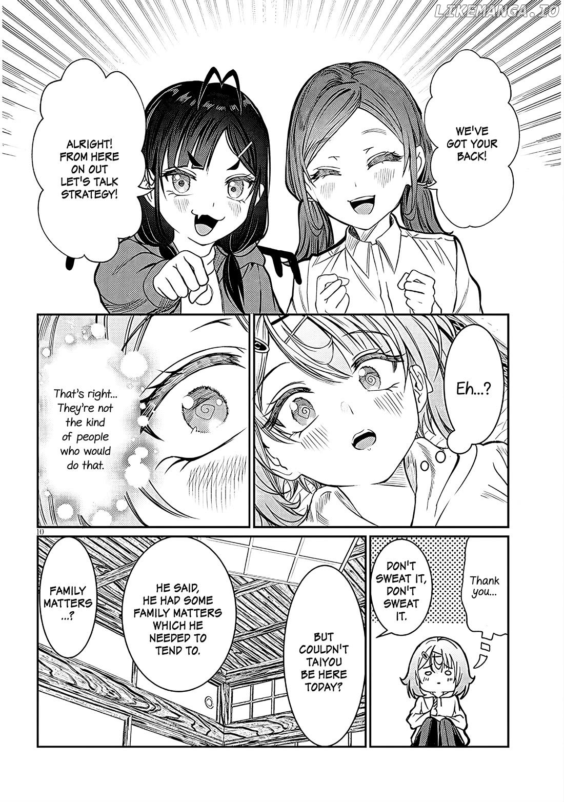 Kimi wa Yakamashi Tojite yo Kuchi wo! Chapter 43 - page 10