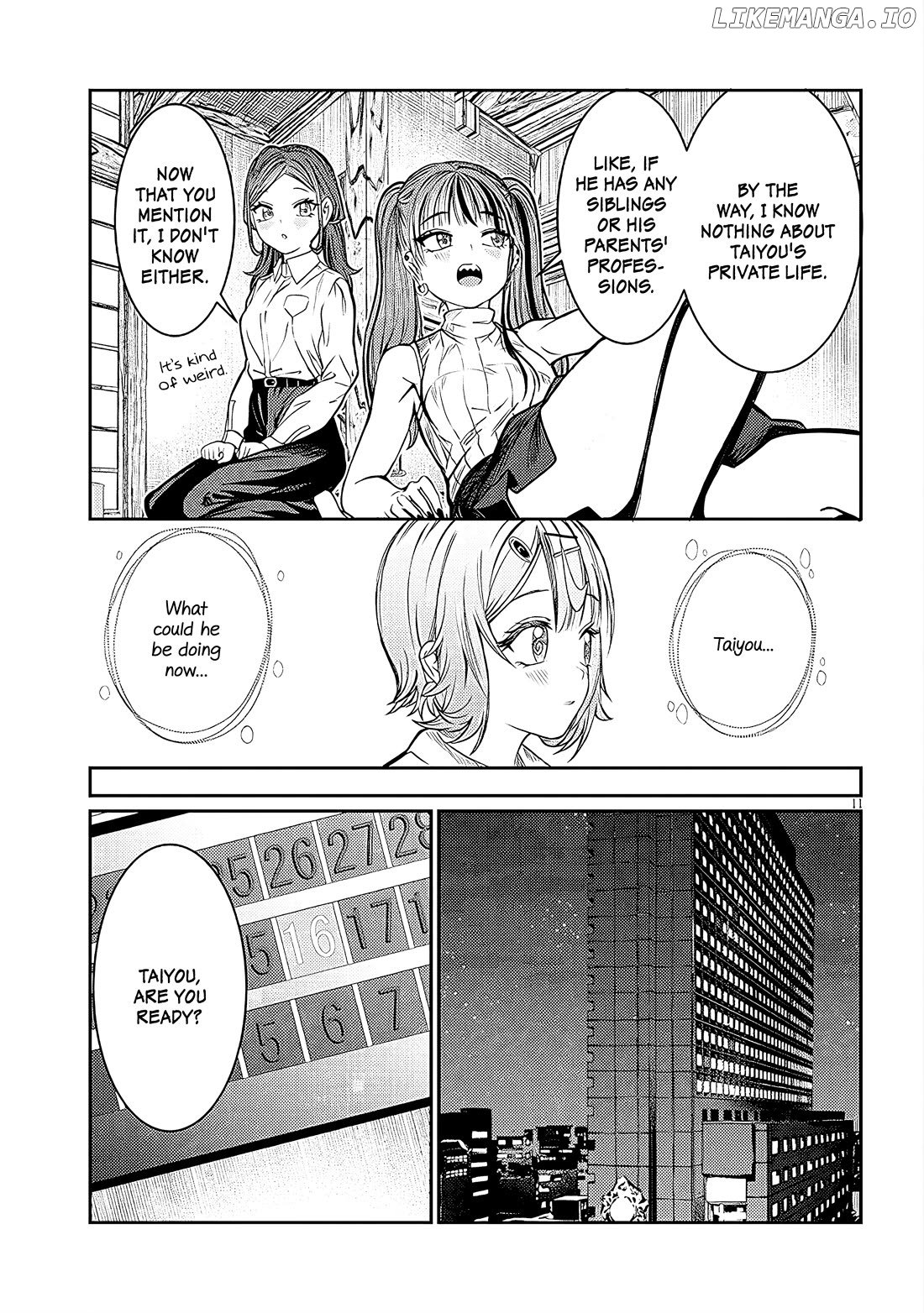 Kimi wa Yakamashi Tojite yo Kuchi wo! Chapter 43 - page 11