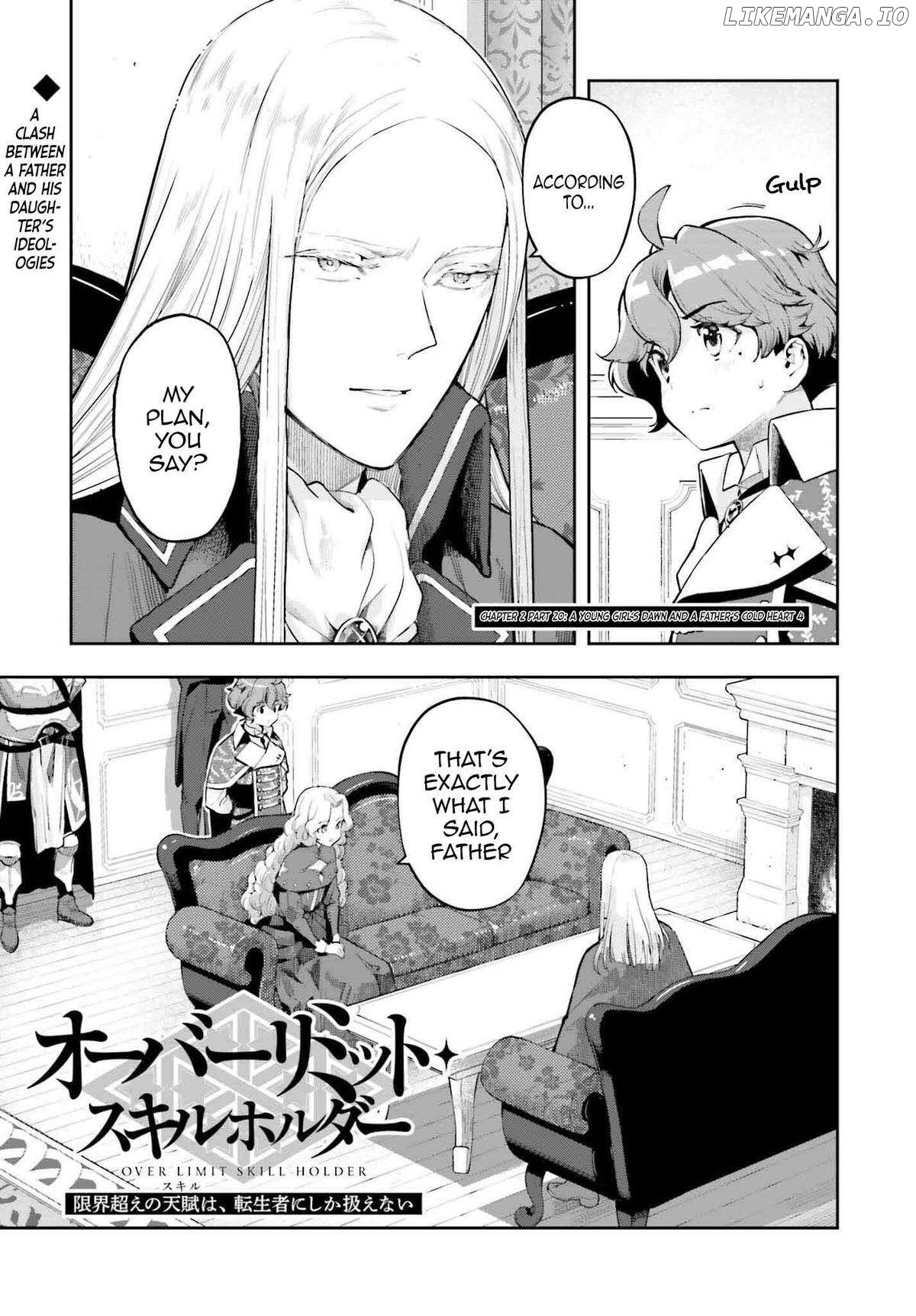 Genkai Koe No Tenpu wa, Tensei-sha ni Shika Atsukaenai - Overlimit Skill Holders - Chapter 35 - page 1