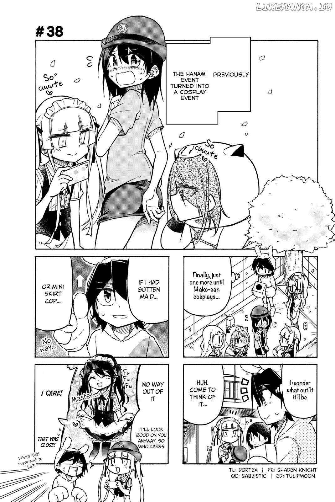 Mako-san Wa Shindemo Jiritsu Shinai Chapter 38 - page 2