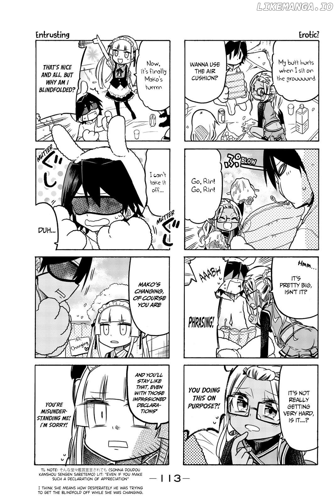 Mako-san Wa Shindemo Jiritsu Shinai Chapter 38 - page 4