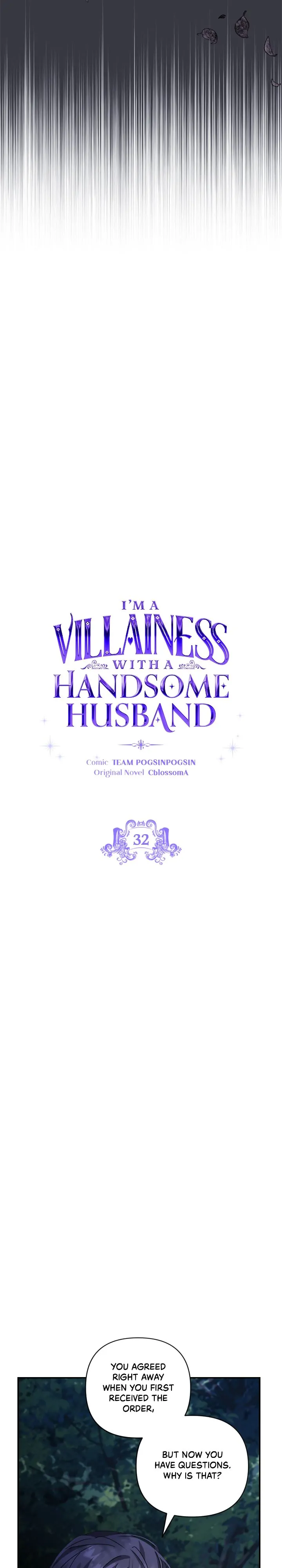 I’m a Villainess with a Handsome Husband Chapter 32 - page 9