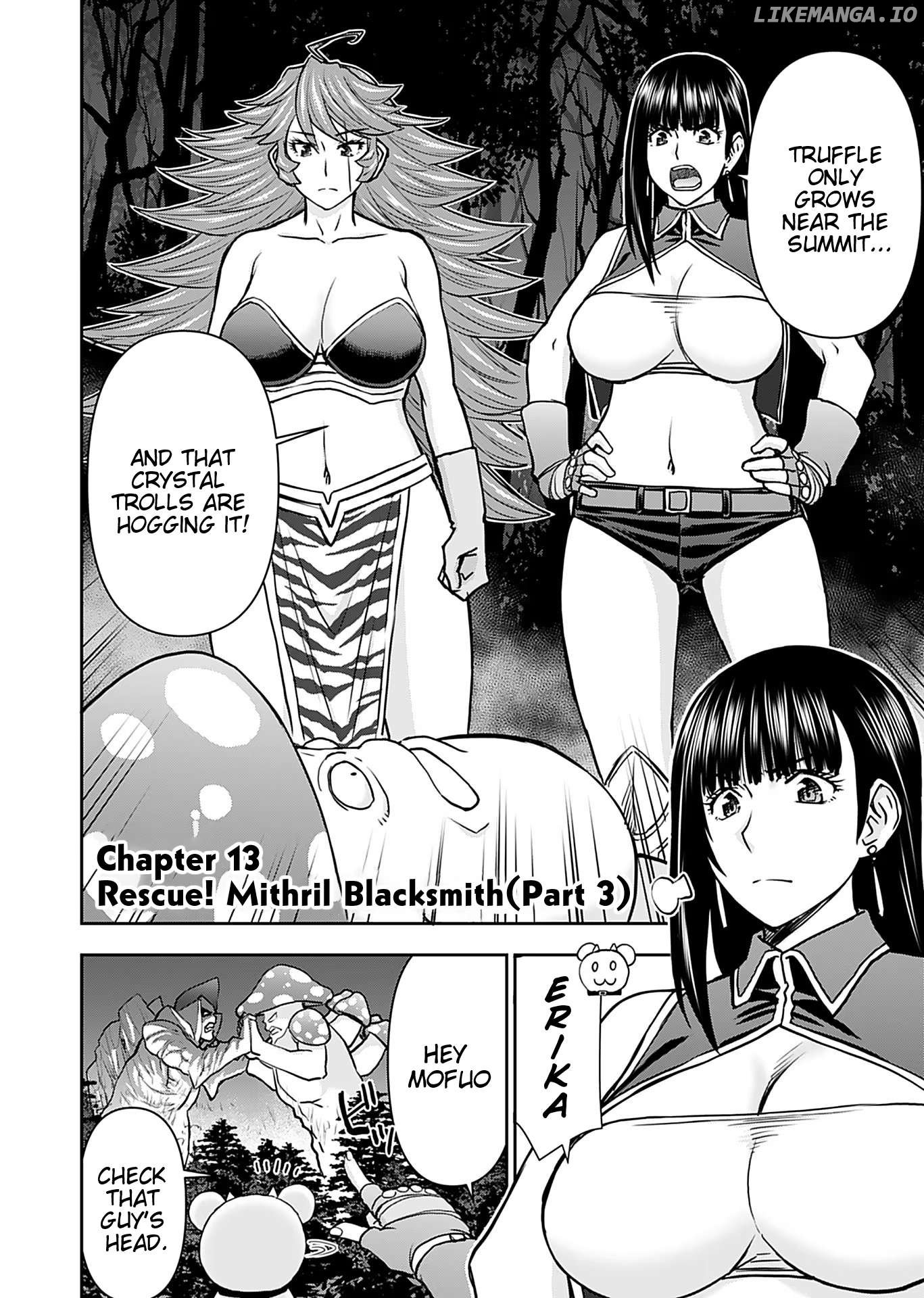 Isekai Sniper is the Female Warrior's Mofumofu Pet Chapter 13 - page 2