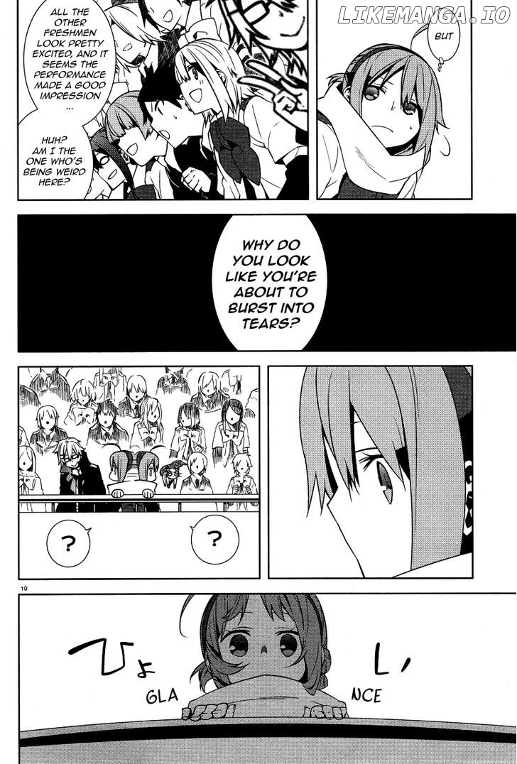 Mikagura Gakuen Kumikyoku chapter 2 - page 10