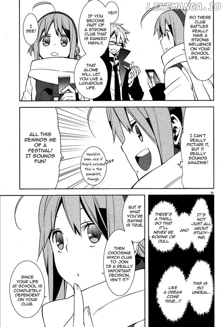 Mikagura Gakuen Kumikyoku chapter 2 - page 29