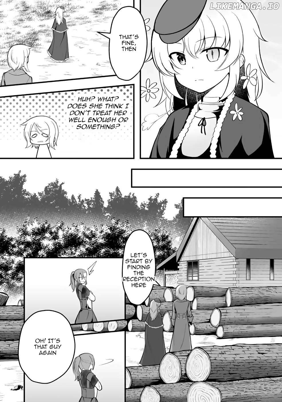 Sekaiju no Shita kara Hajimeru: Hanryuu Shoujo to Boku no Musou Life Chapter 6.1 - page 10