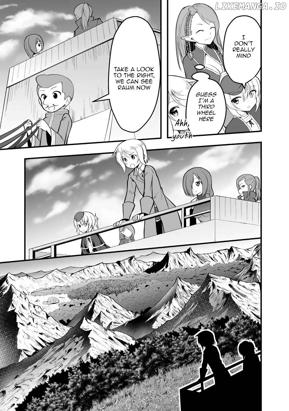 Sekaiju no Shita kara Hajimeru: Hanryuu Shoujo to Boku no Musou Life Chapter 7.2 - page 14