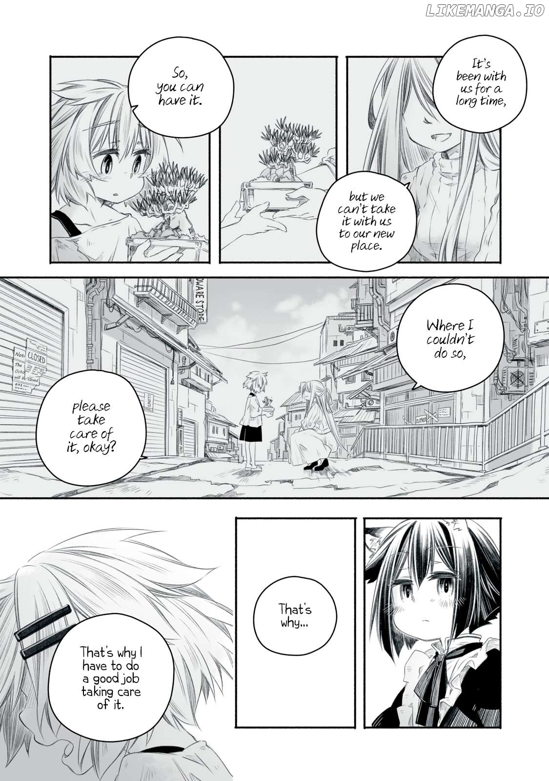 BonHyakuSenSai ~ Jinrui no Jumyou wa Takadaka 100-nen desu ga Kikai no Watashi wa 1000-nen Ikirareru node, Anata ga Inaku natte mo kono Basho de Hitori Ikiteikimasu kara Goshinpainaku ~ Chapter 1 - page 36