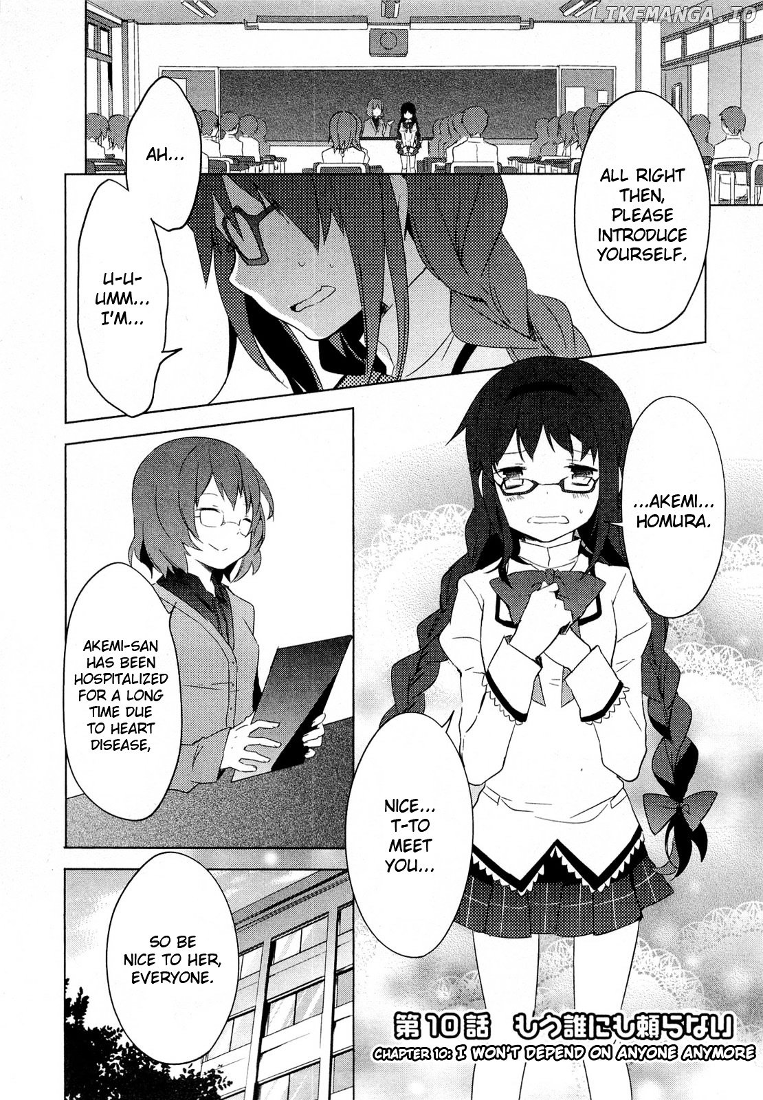 Mahou Shoujo Madoka★Magica chapter 10 - page 1