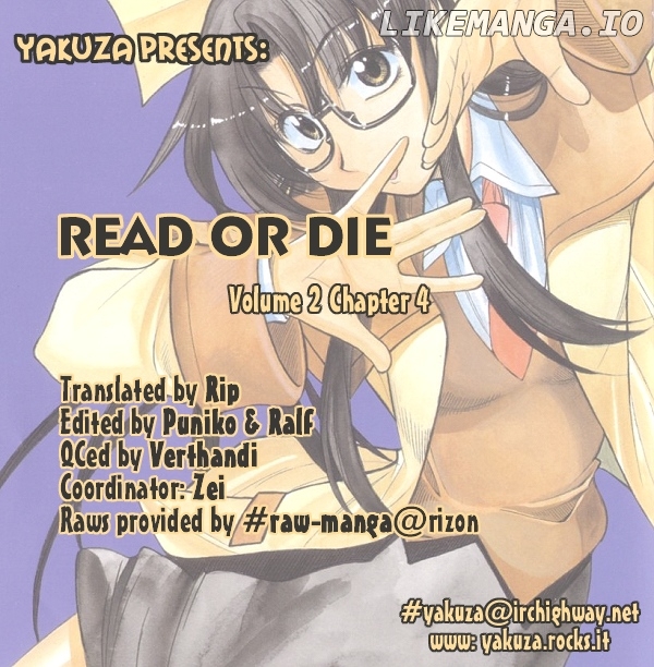 Read Or Die chapter 12 - page 1