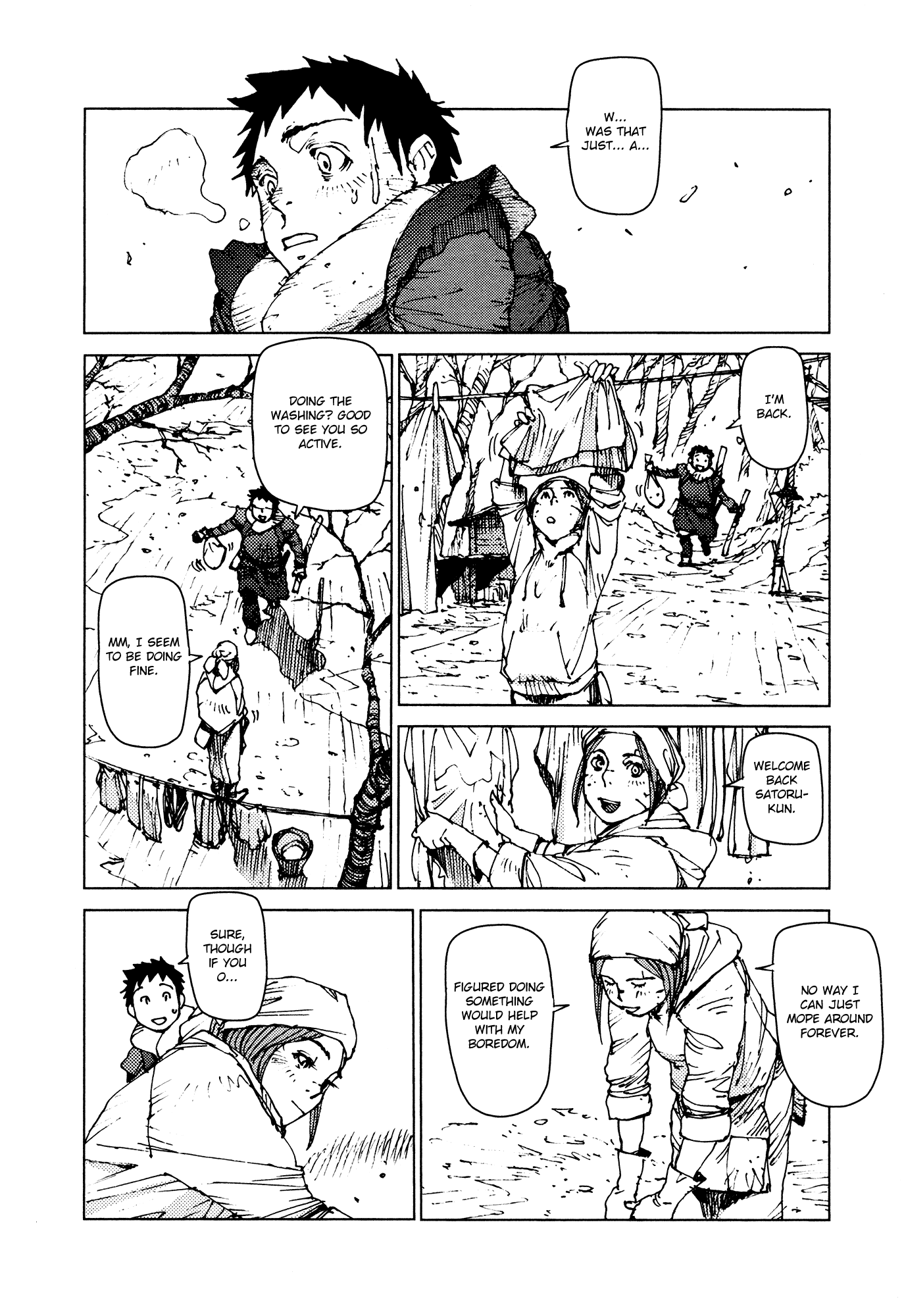 Survival - Shounen s no Kiroku chapter 54 - page 4