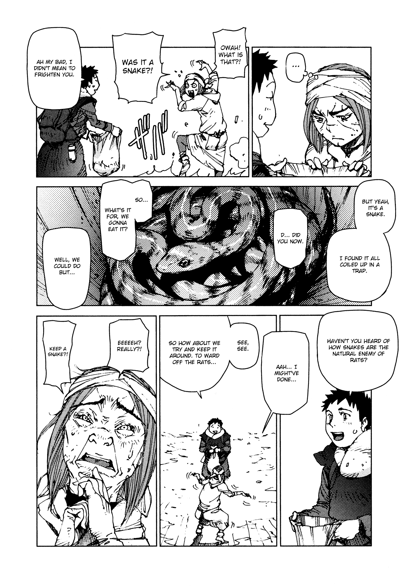 Survival - Shounen s no Kiroku chapter 54 - page 6