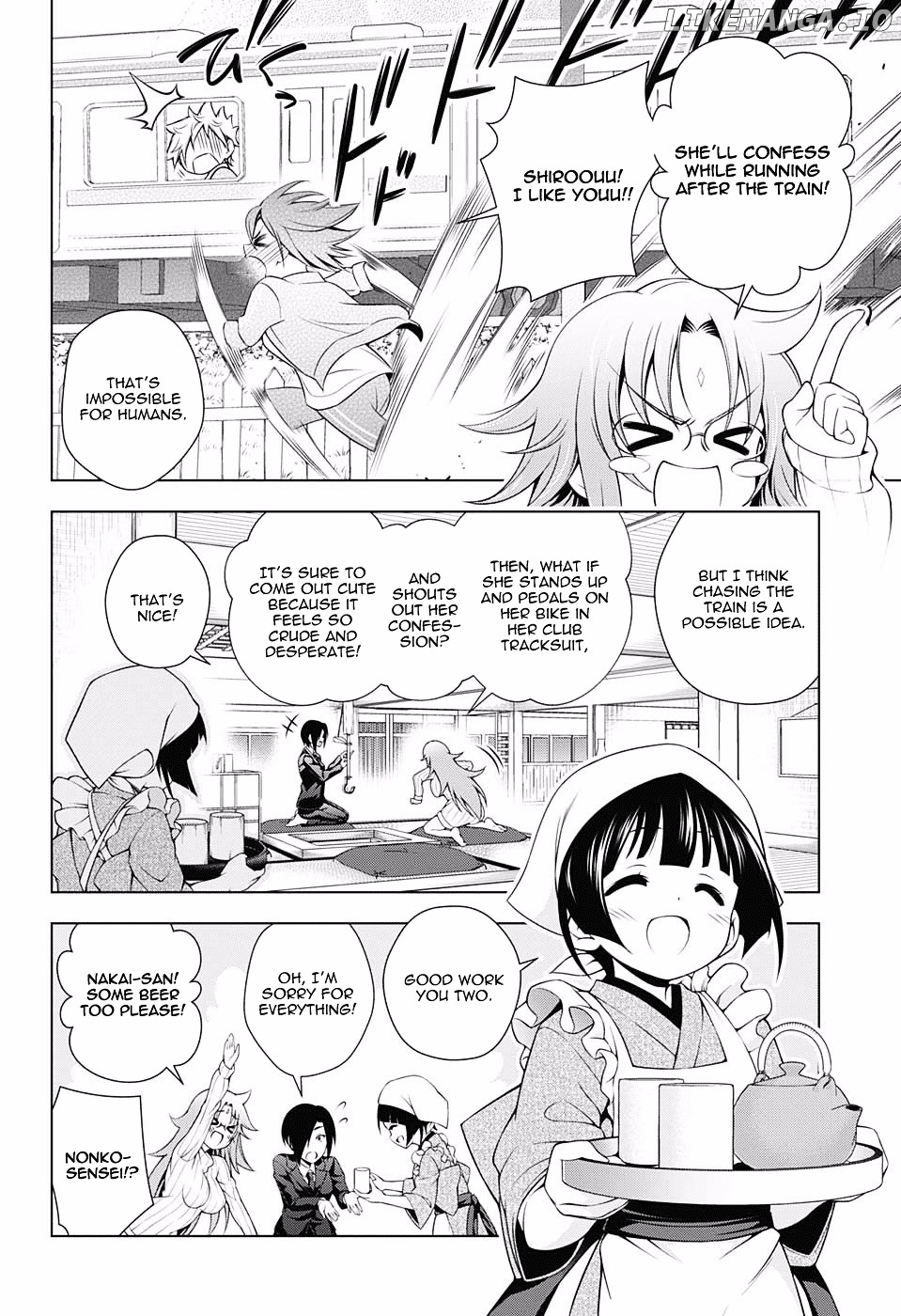 Yuragi-sou no Yuuna-san Chapter 66 - page 10