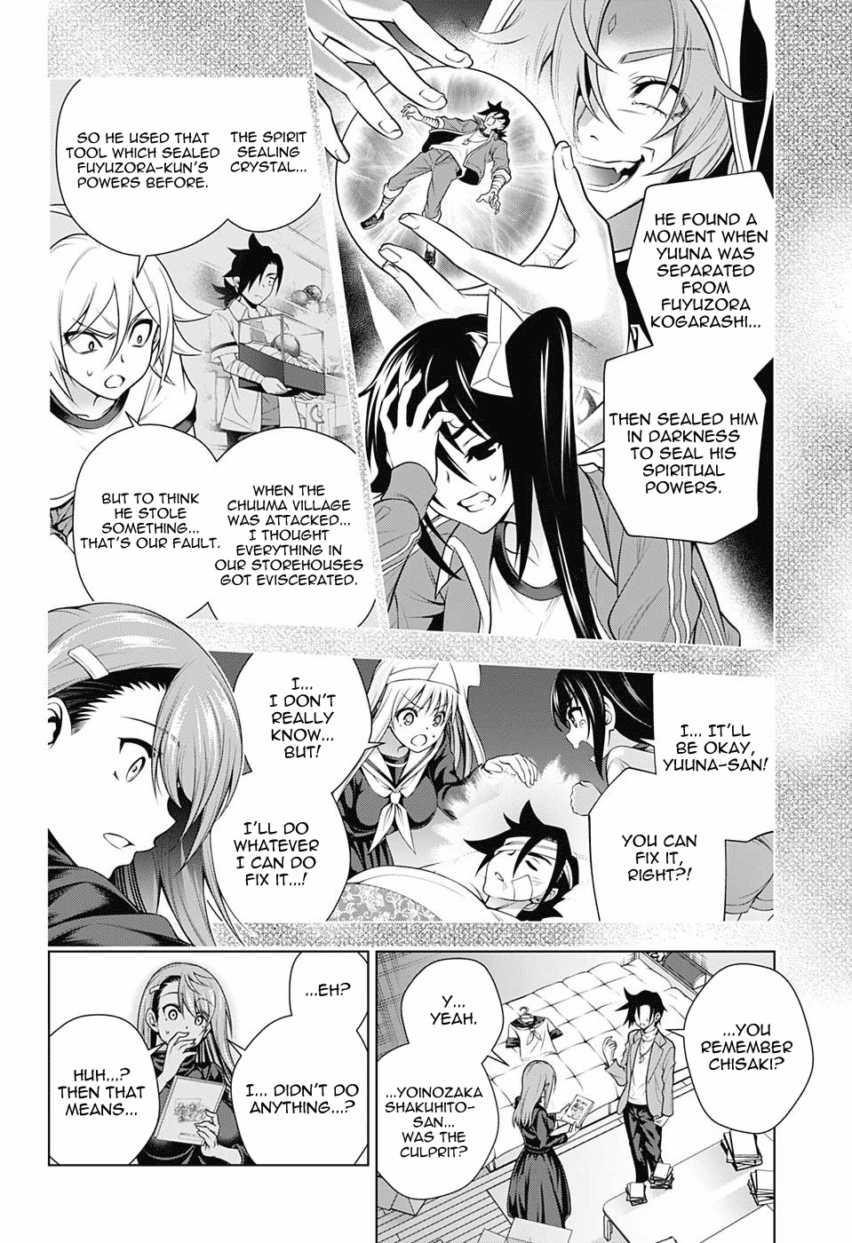 Yuragi-sou no Yuuna-san Chapter 148 - page 12