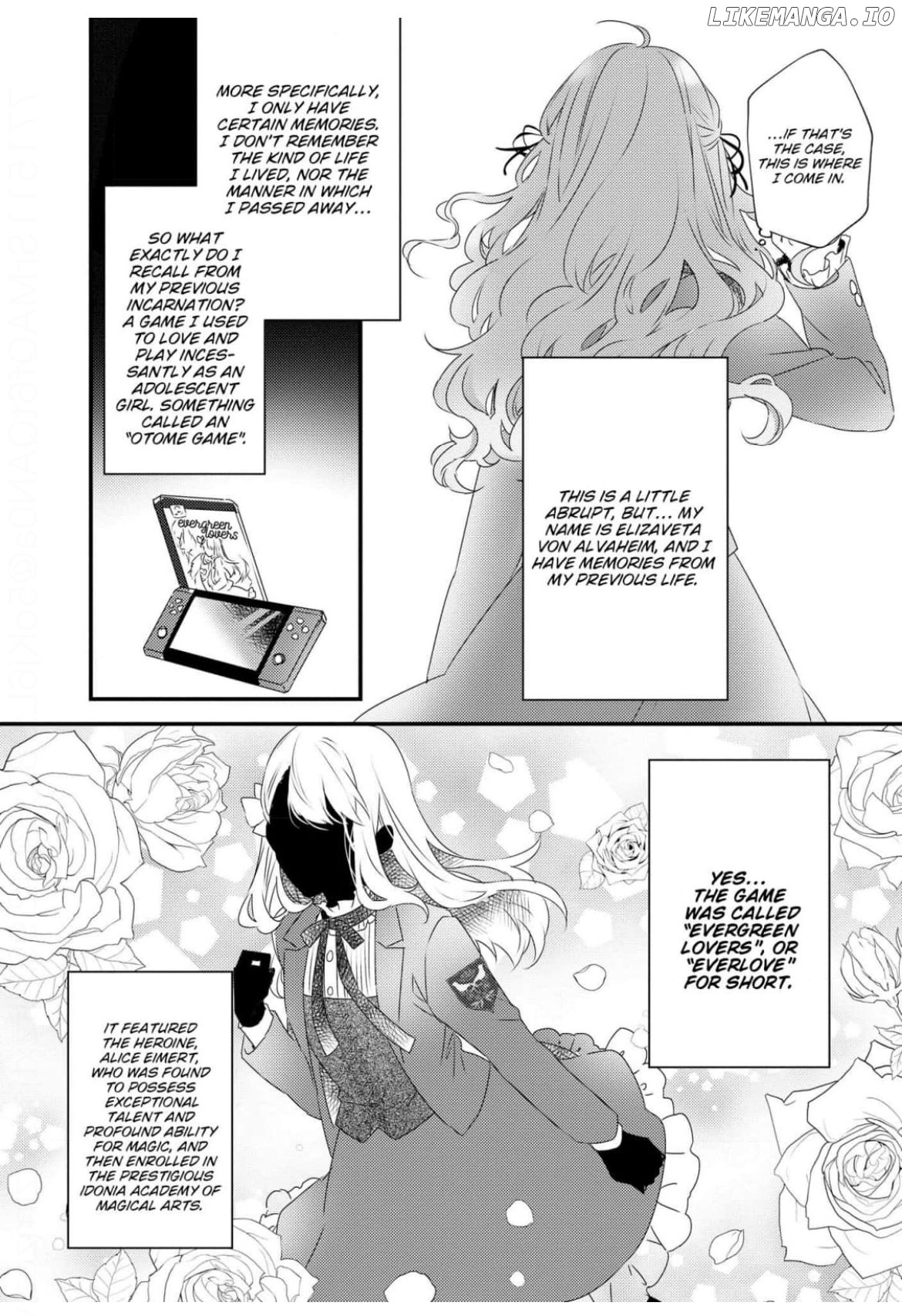 I'm a Villainess in an Otome Game And Will Plot Twist The Crown Prince Into Happiness! Chapter 1 - page 3