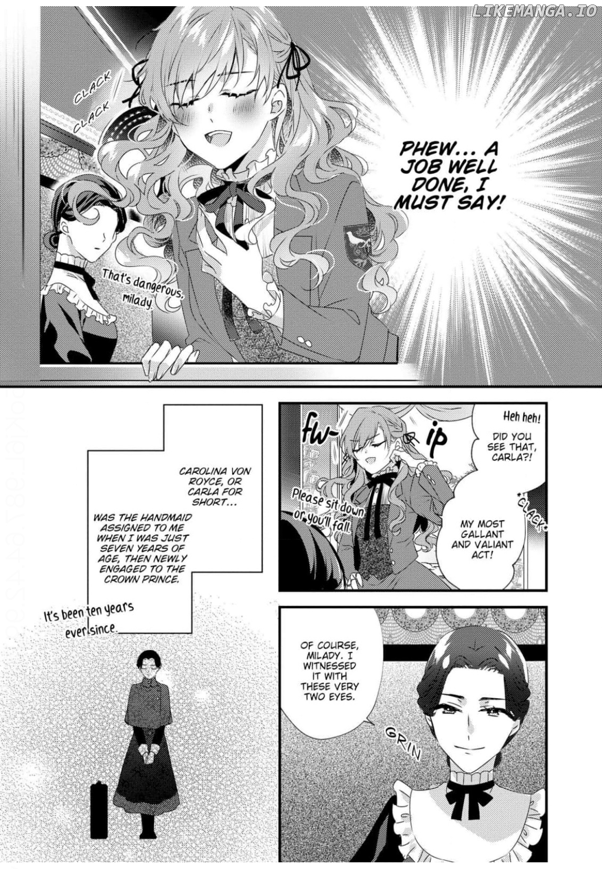 I'm a Villainess in an Otome Game And Will Plot Twist The Crown Prince Into Happiness! Chapter 1 - page 10