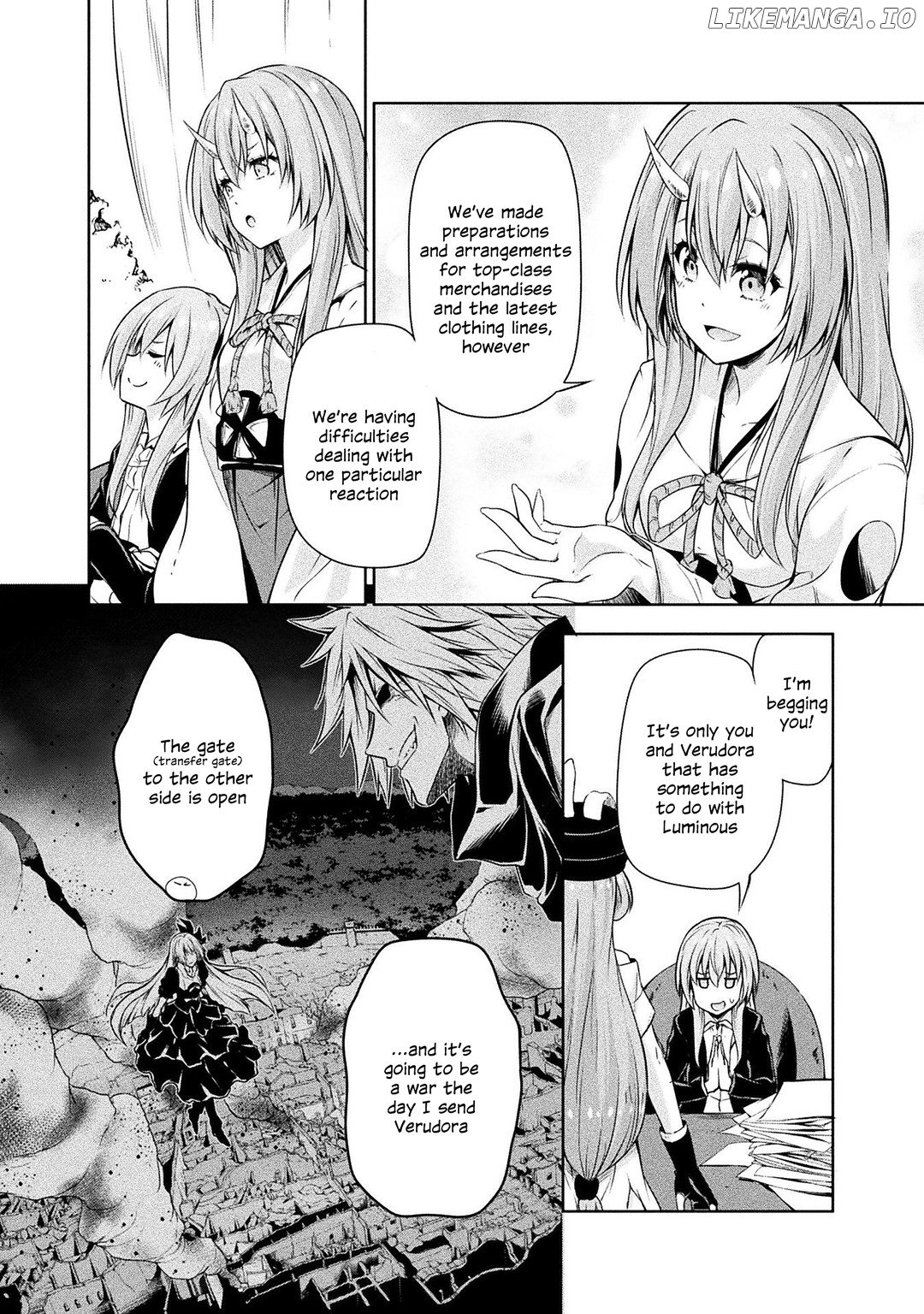 tensei shitara slime datta ken: the ways of strolling in the demon country chapter 30 - page 8