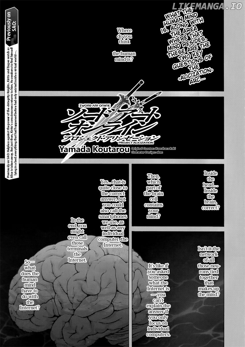 Sword Art Online - Project Alicization chapter 5 - page 1