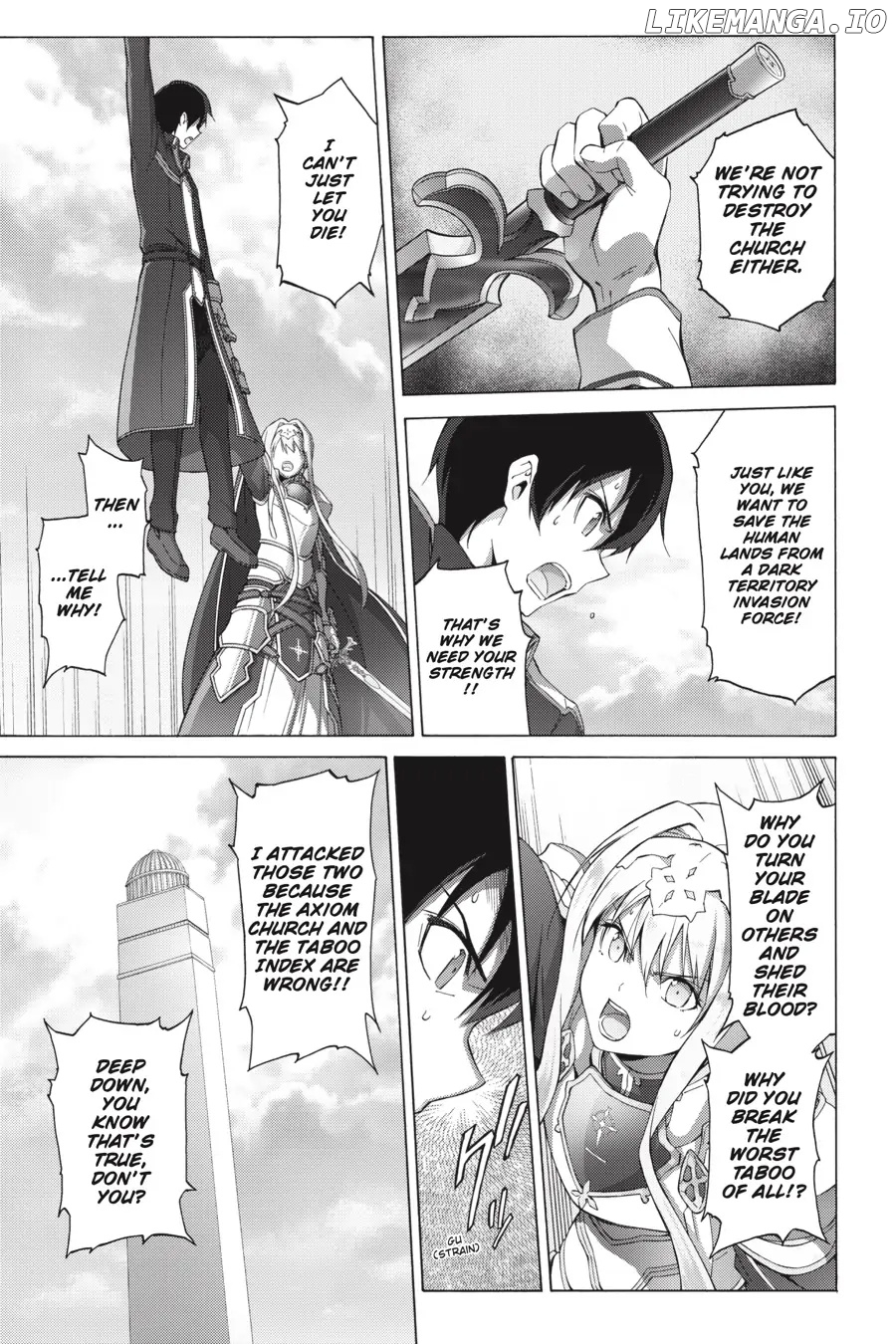 Sword Art Online - Project Alicization chapter 27 - page 3