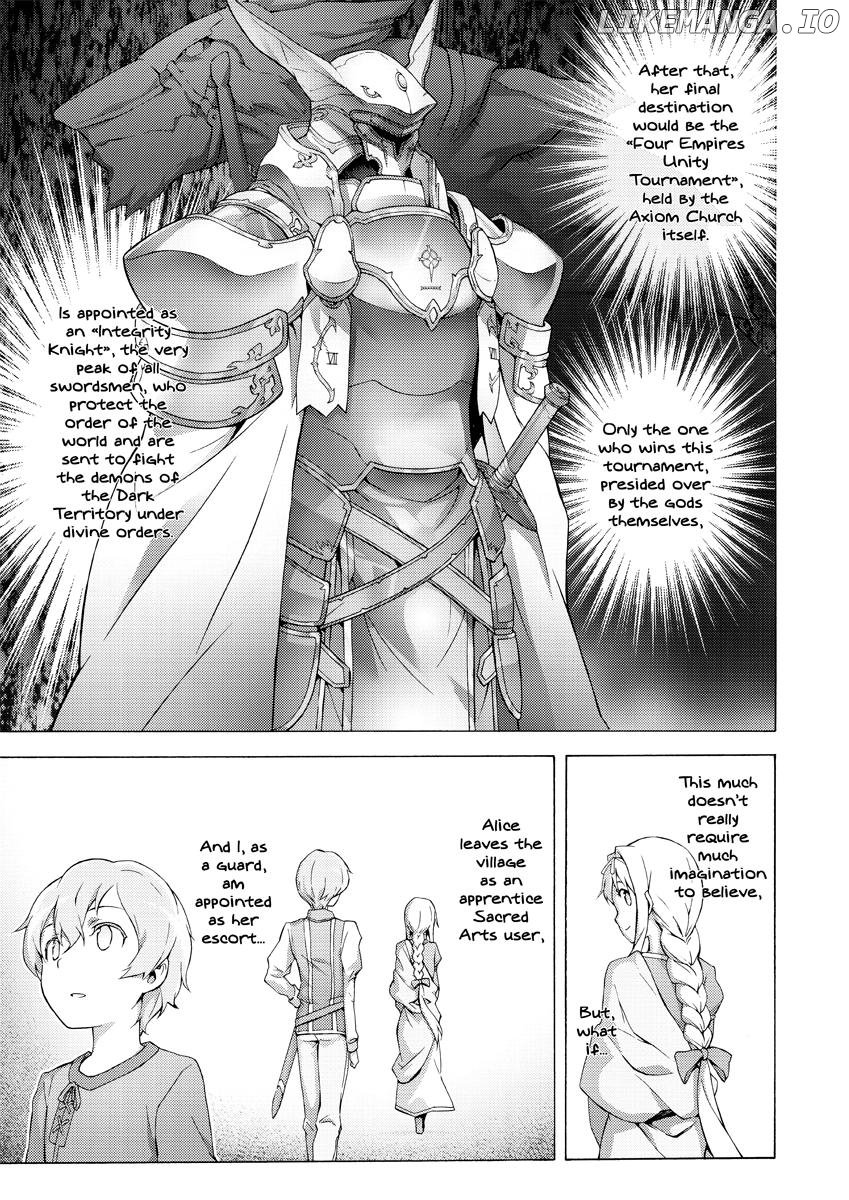 Sword Art Online - Project Alicization chapter 2 - page 7