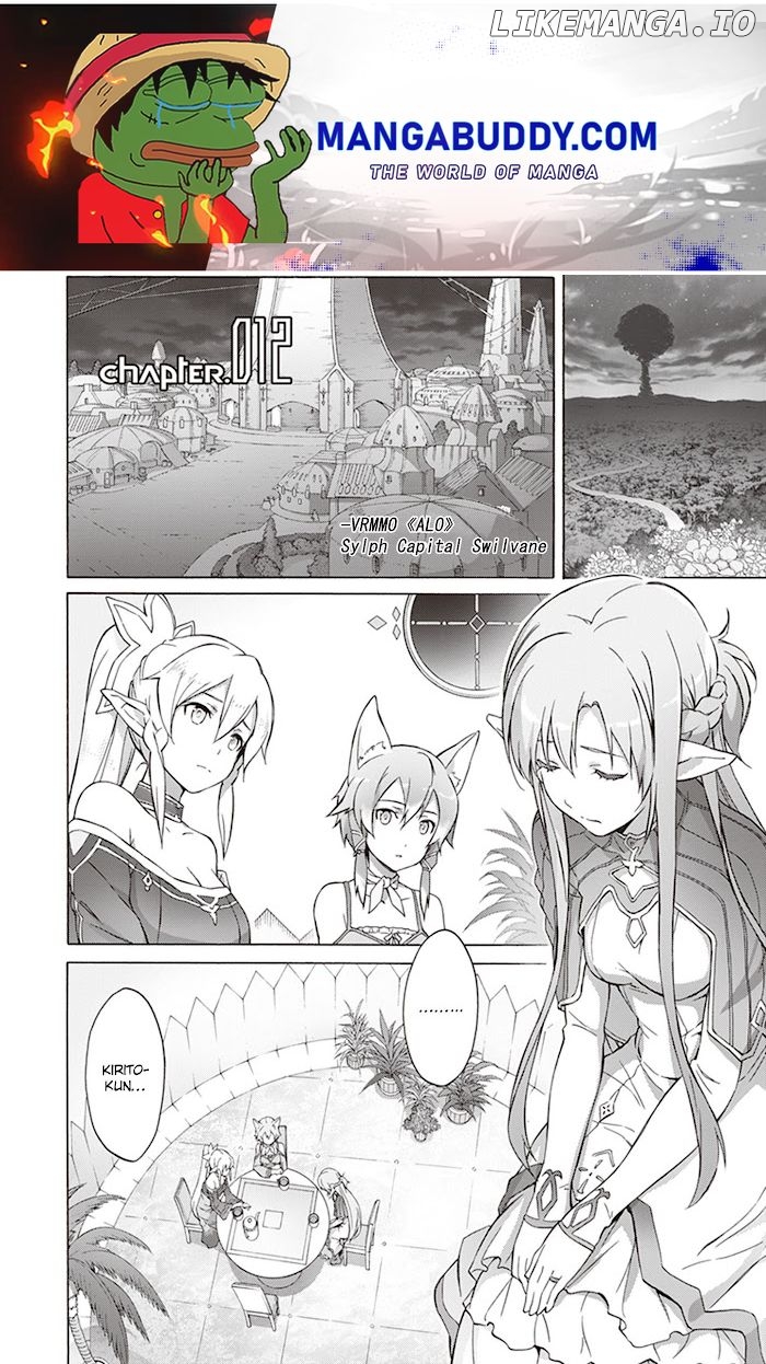 Sword Art Online - Project Alicization chapter 12 - page 1