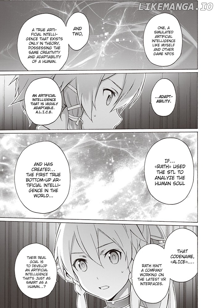 Sword Art Online - Project Alicization chapter 12 - page 19