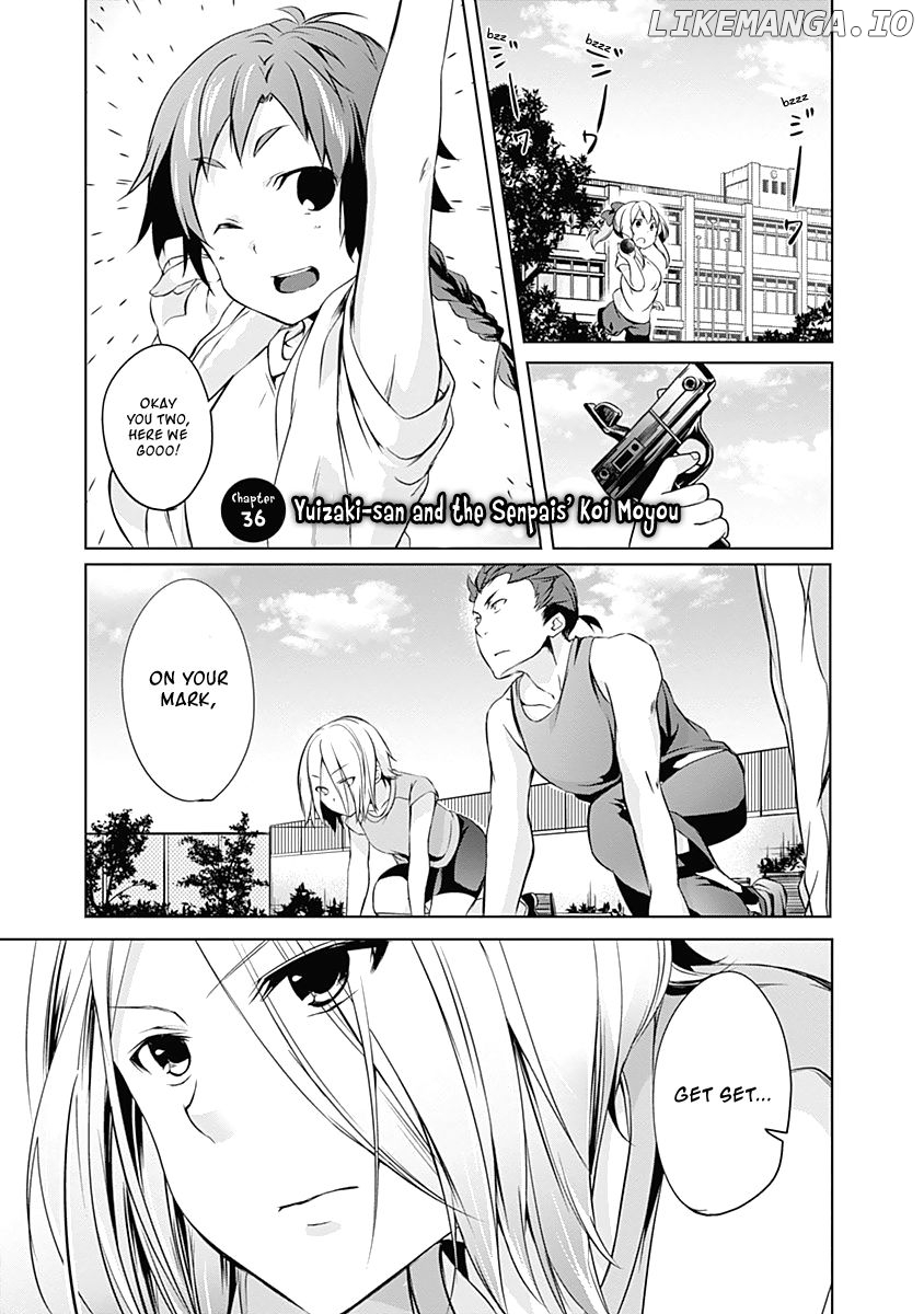 Yuizaki-San Ha Nageru! chapter 36 - page 2