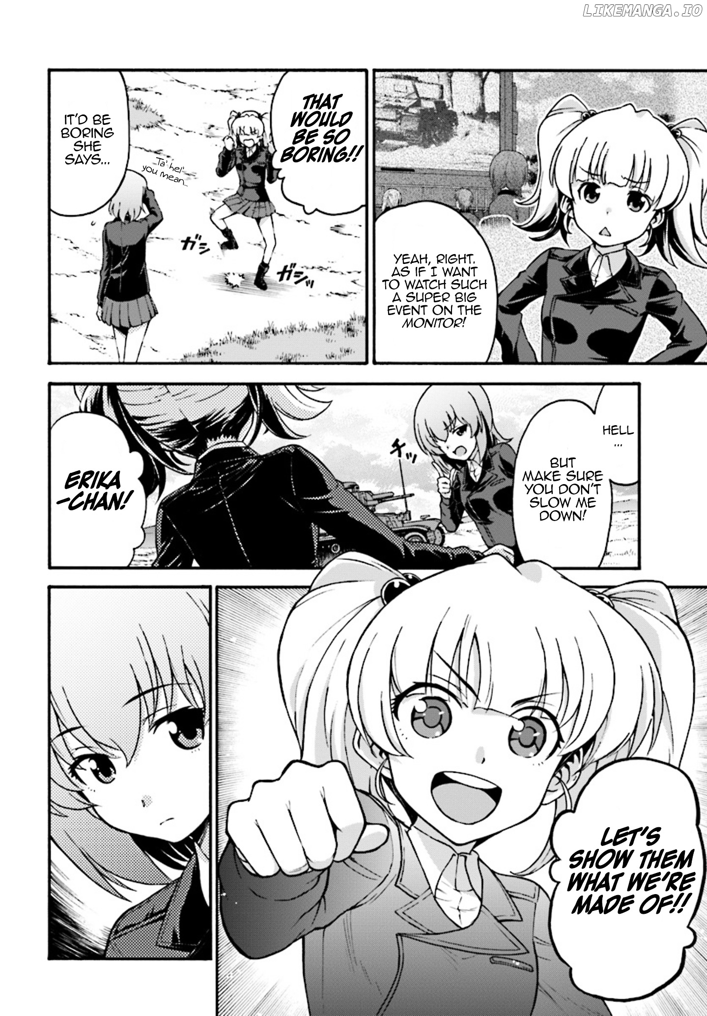 GIRLS und PANZER - phase.ERIKA chapter 3 - page 14