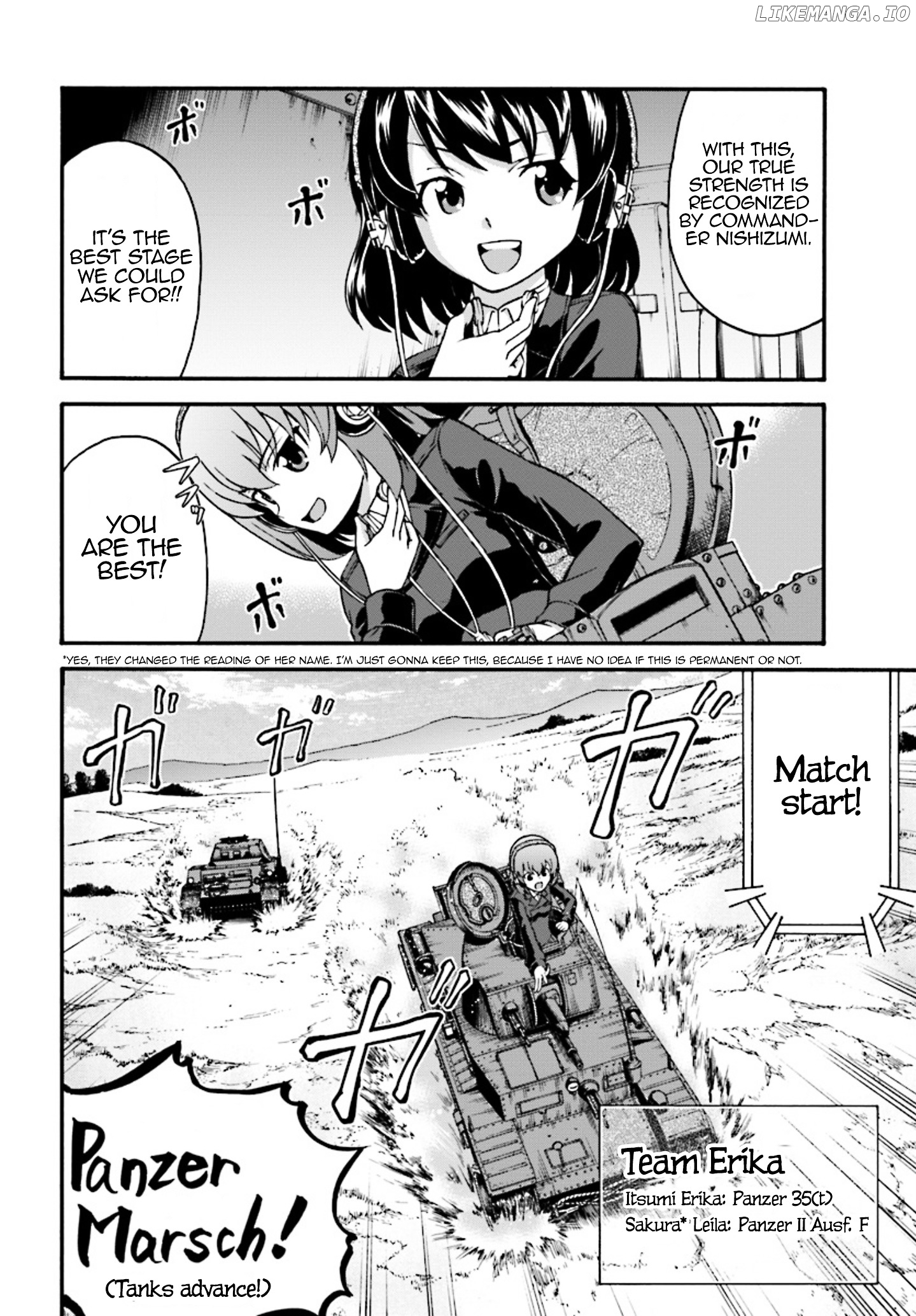 GIRLS und PANZER - phase.ERIKA chapter 3 - page 16