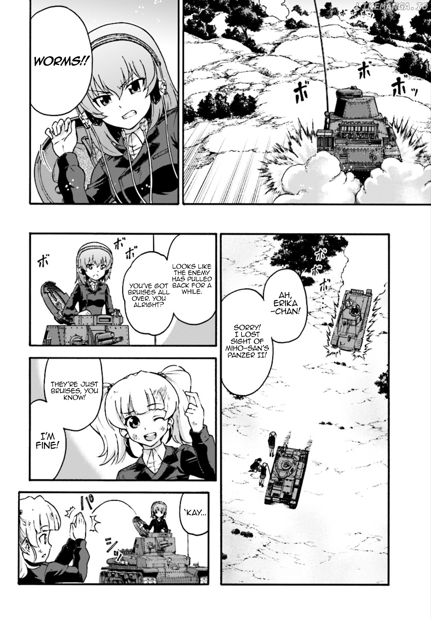 GIRLS und PANZER - phase.ERIKA chapter 3 - page 36